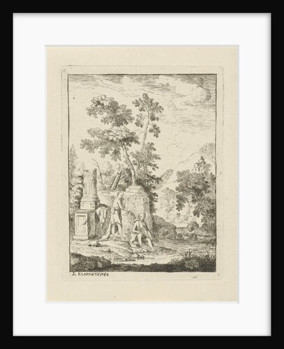 Bathing girls by Simon Klapmuts