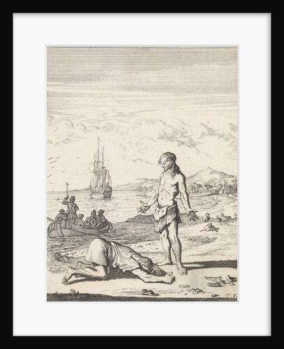 Meeting with a Miskito Indian by Abraham de Hondt