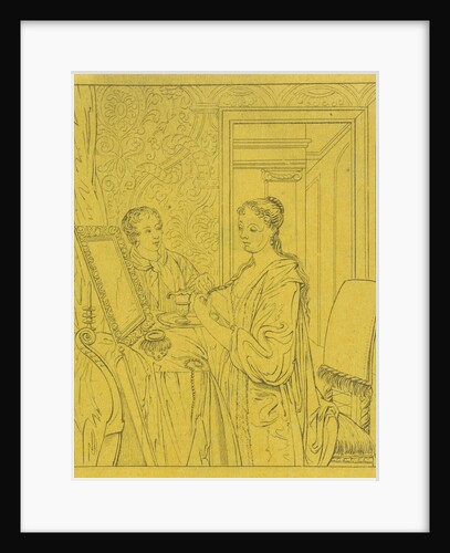 A woman at her toilet by Philip van Dijk