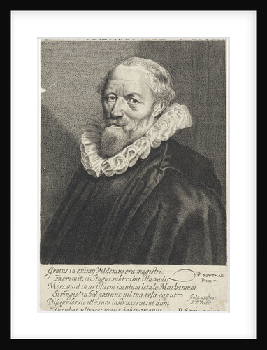 Portrait of Jacob Matham by Petrus Scriverius