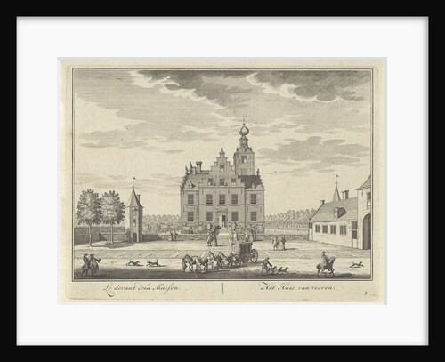 Front of Castle Zuilenstein by Daniël Stopendaal