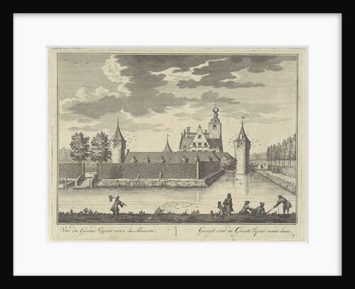 Large pond at Castle Zuilenstein by Daniël Stopendaal