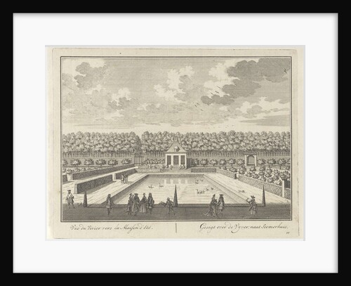 View of the pond and summerhouse at Castle Zuilenstein by Daniël Stopendaal