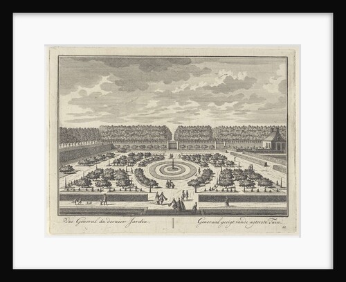 View of the rear garden at Castle Zuilenstein by Daniël Stopendaal