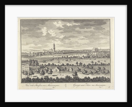 View from Castle Zuilenstein on Amerongen by Daniël Stopendaal