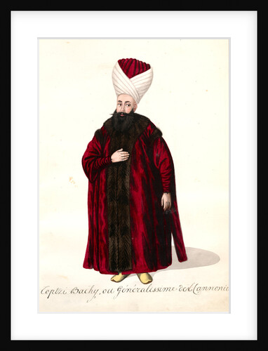 Toptzi-bachy by Mahmud II