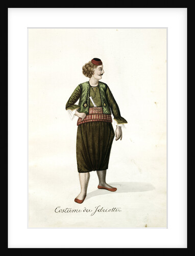 Costume des Jariottes by Mahmud II