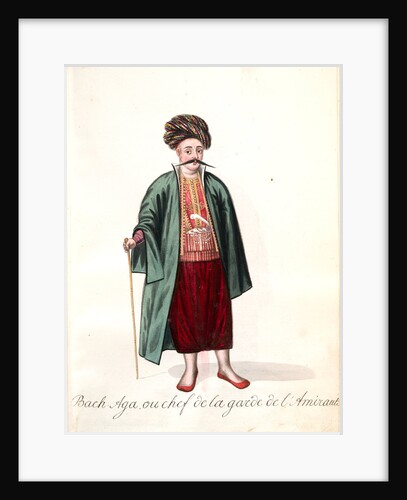 Bach-aga by Mahmud II