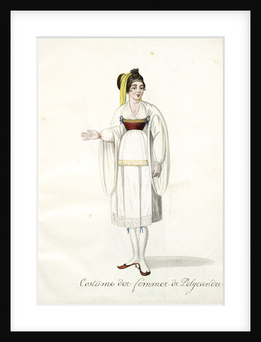 Costume des femmes de Polycandre by Mahmud II