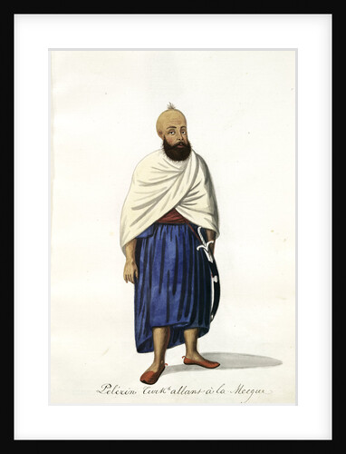 Pélérin turk allant à la Mecque by Mahmud II