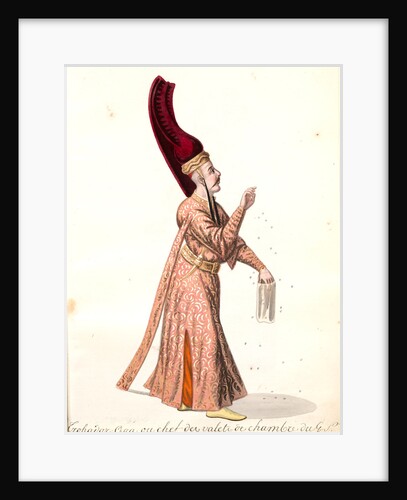 Czohadar-aga by Mahmud II