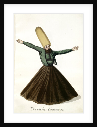Derviche-tourneur by Mahmud II