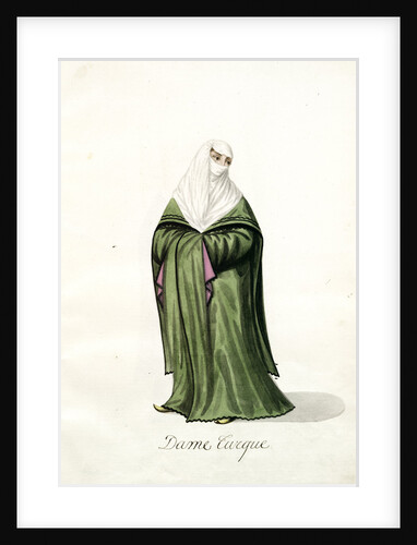 Dame turque by Mahmud II