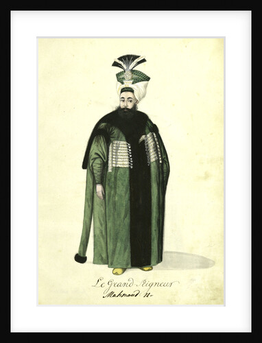Le Grand Seigneur (i.e., the sultan) by Mahmud II