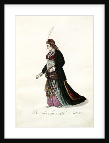Première favorite du sultan by Mahmud II