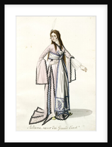 Sultane, soeur de Grand Turk by Mahmud II