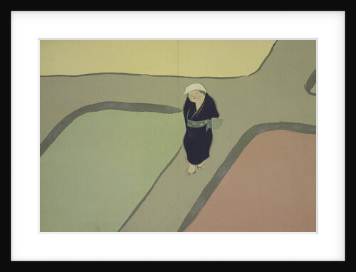 Path through the fields by Sekka Kamisaka