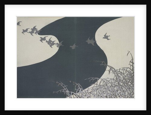 Flying Birds by Sekka Kamisaka