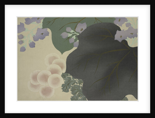 Flowers and leaves by Sekka Kamisaka