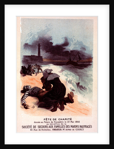 Poster for Fête de Charité by Jules Chéret