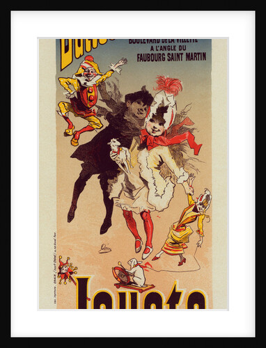 Poster for Magasin Aux Buttes Chaumont by Jules Chéret