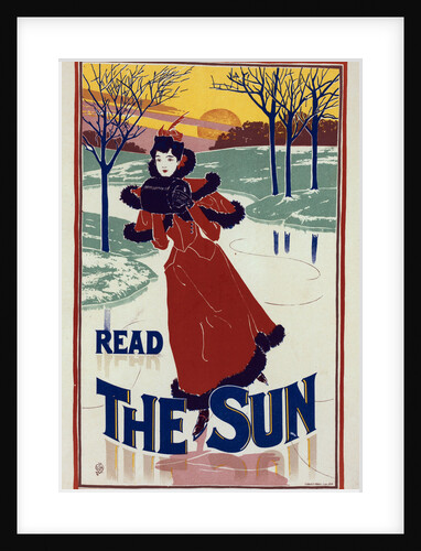 Poster for the journal The Sun by Louis Rhead Marx