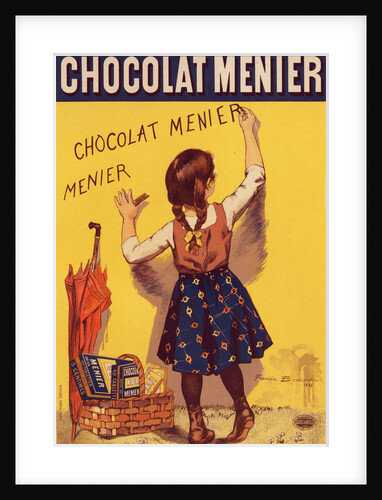 Poster for Chocolat Menier by Firmin Bouisset