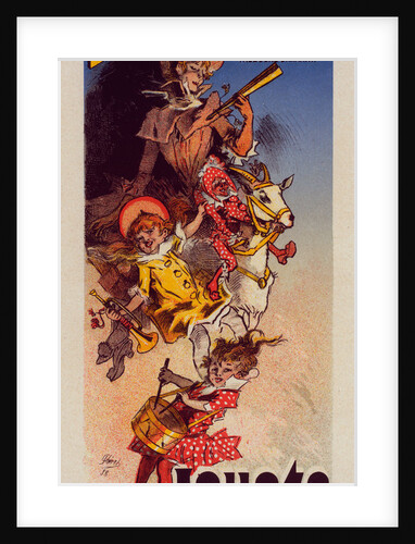 Poster for Magasin des Buttes Chaumont by Jules Chéret