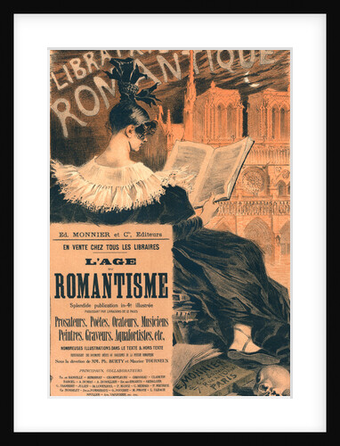 poster for Librairie Romantique by Eugène Grasset