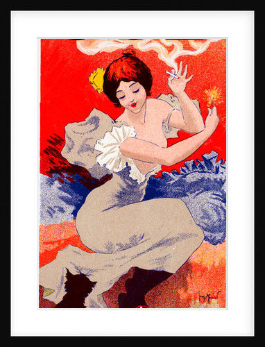 Poster for Papier à Cigarettes Job by Georges Meunier