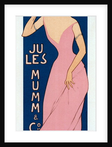 Poster for Champagne Jules Mumm by Maurice Joseph Réalier-Dumas