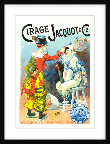 Poster for Cirage Jacquot et Cie by Lucien Lefevre
