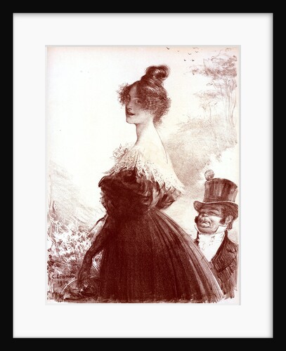 Poster for Maîtres de l'Poster by Charles Lucien Léandre