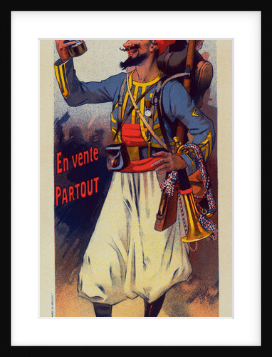 Poster for l' Absinthe Mugnier by Lucien Lefevre