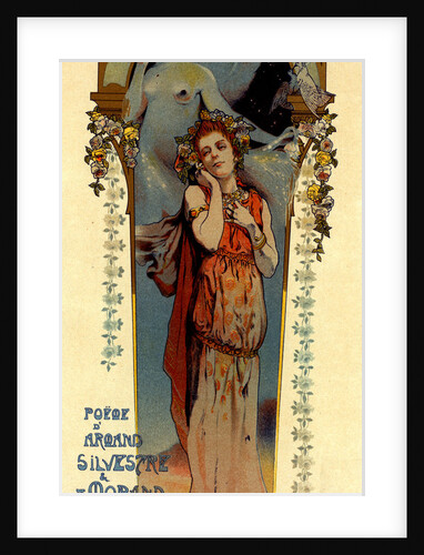 Poster for la représentation de l'opéra Messaline au Casino de Monte-Carlo by V. Lorant-Heilbronn