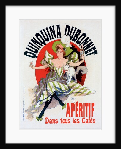 Poster for Quinquina Dubonnet by Jules Chéret