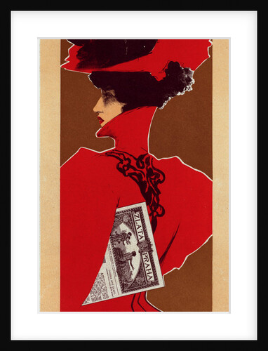 Poster for the magazine Zlata Praha by Viktor Oliva