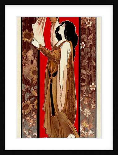 Spanish poster for Maison A. et E. Napoléon by Alexandre de Riquer