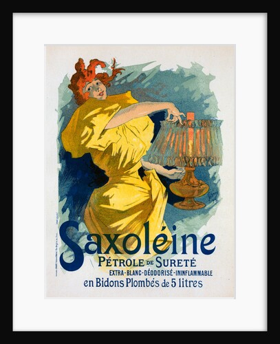 Poster for Saxoléine by Jules Chéret