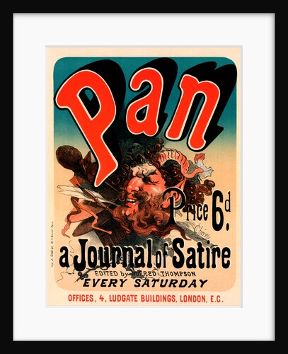 Poster for Pan by Jules Chéret
