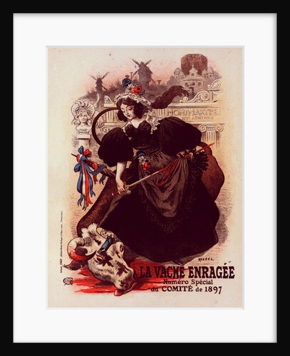 Poster for Vache enragée by Roedel
