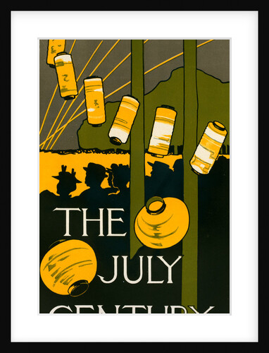 American poster for The Century Magazine, New-York by Charles H. Woodbury