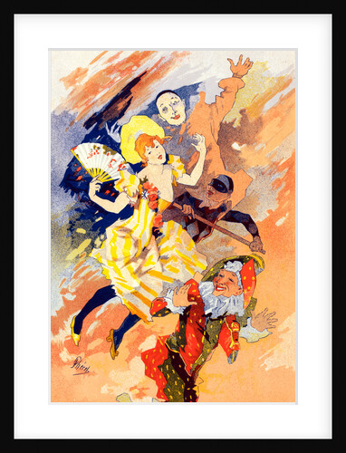 Poster for La Pantomime by Jules Chéret