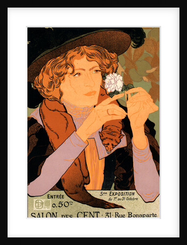 Poster for le Salon des Cent, 5e Exposition d'Art by Georges de Feure