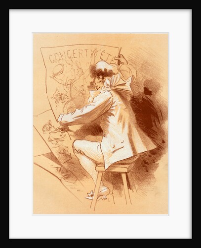 Design for Maîtres de l'Poster by Jules Chéret