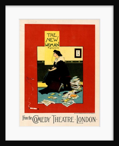 Poster for Comedy Theatre, The New Woman by Albert George Morrow