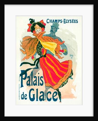 Poster for the Palais de Glace by Jules Chéret