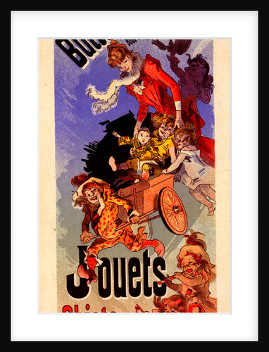 Poster for Magasin des Buttes Chaumont by Jules Chéret