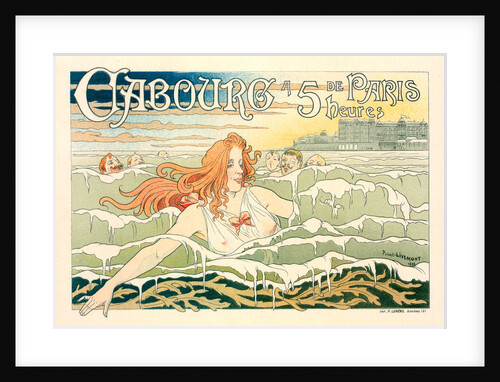 Belgian Poster for le Casino de Cabourg by Antoine Théodore