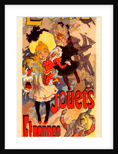 Poster for Magasins du Louvre by Jules Chéret